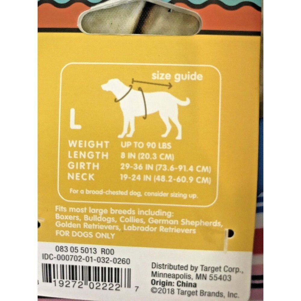 Dog Harness Pineapple Large Fun New Leash Set Colorful Happy Target Up To 90 Lbs - Picture 6 of 10